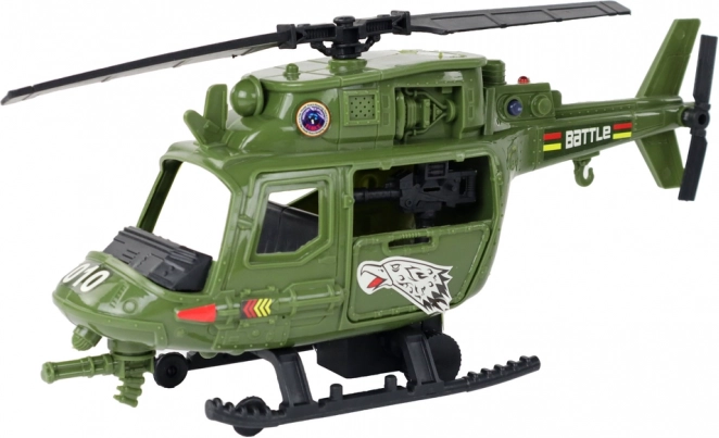 Helikopter med lys- og lydeffekter