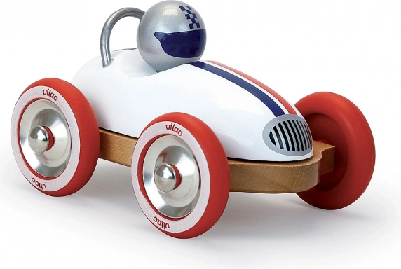 Vilac træbil Roadster vintage – hvid