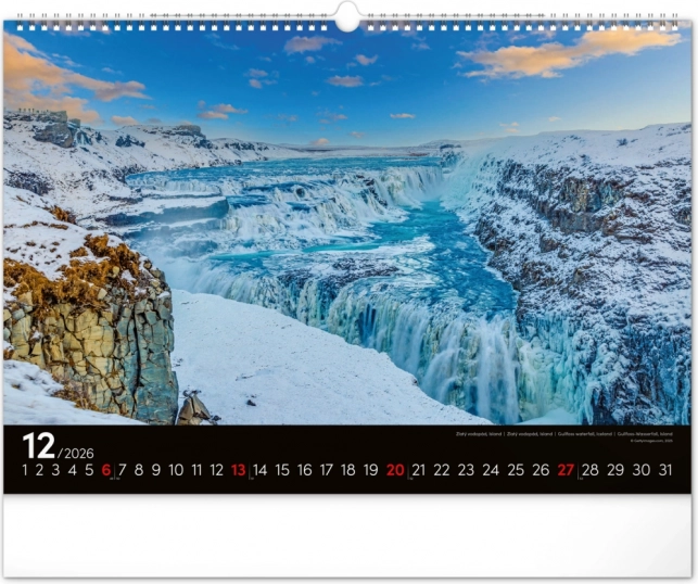 Vægkalender Landskaber 2026