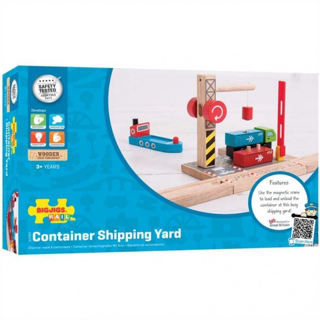 Bigjigs Rail Containerterminal