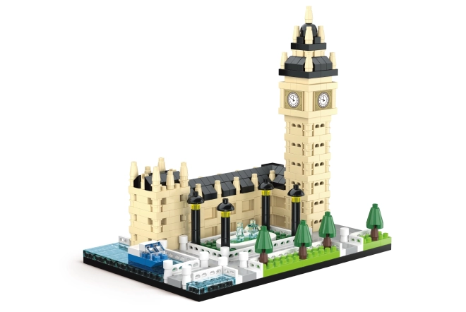 KOCO byggesæt Big Ben 523 dele 12x8x11,5 cm
