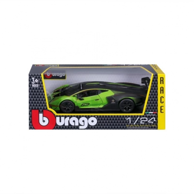 Bburago 1:24 Race Lamborghini Essenza SCV12 – Grøn