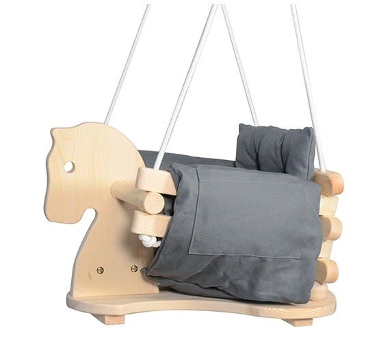 Gynge for de mindste med hestedesign