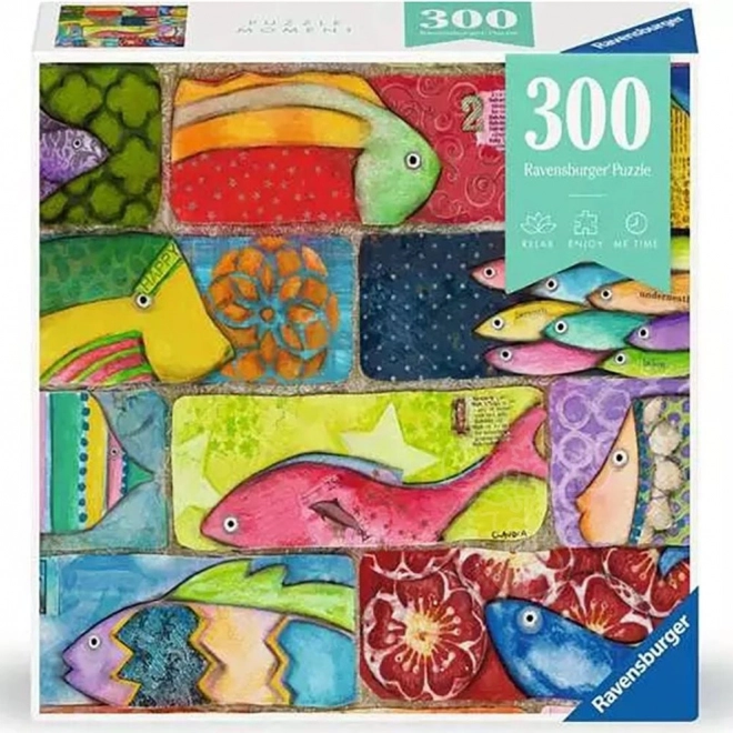 Ravensburger puslespil Fisk 300 brikker