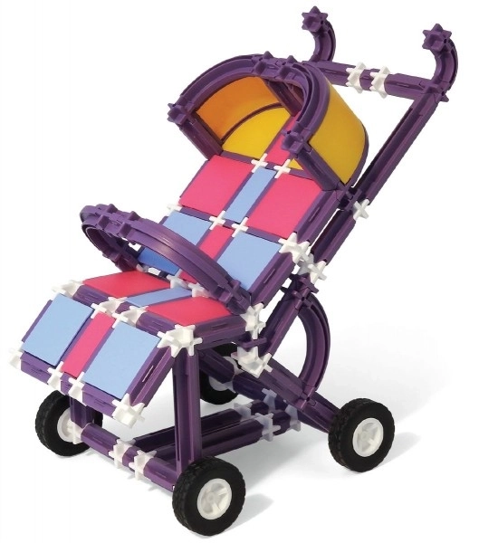 Byggesæt SEVA FAMILIE Stor plastik 915 stk i kasse 27x38x18cm