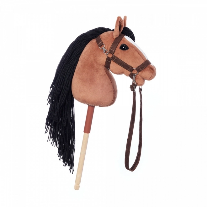Hest på pind Hobby Horse HOPPIHORSE mørkebrun