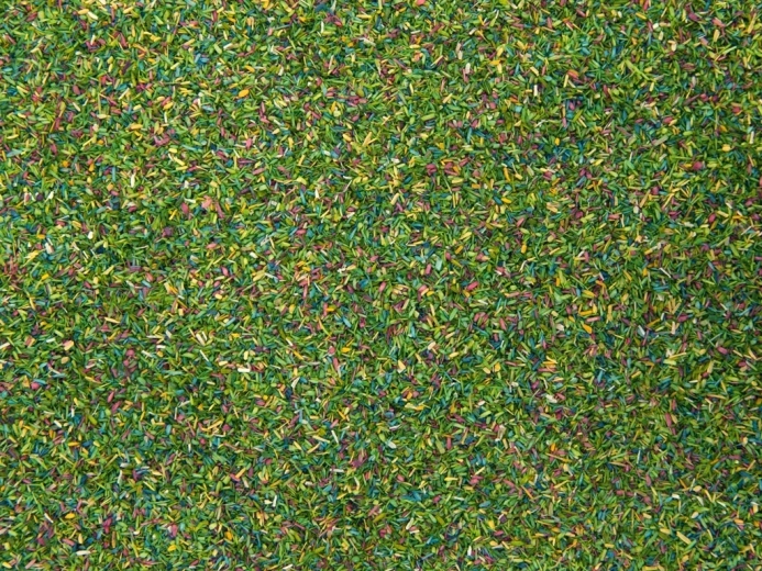 Strømateriale Blomstrende Eng - realistisk modelscene