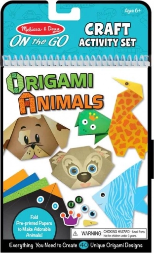Origami-sæt til at lave dyr