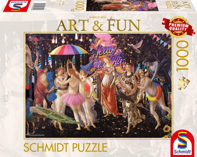 SCHMIDT Puzzle Kunst&Leg: Primavera 2024, 1000 brikker