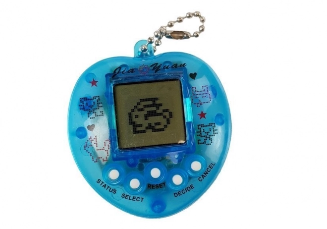 Elektronisk Tamagotchi-spil Blå med kort kæde