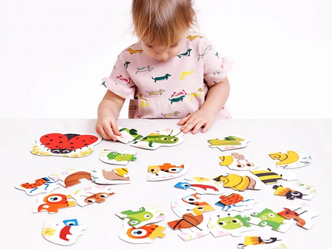 CzuCzu Puzzle Skabninger firestykke puslespil