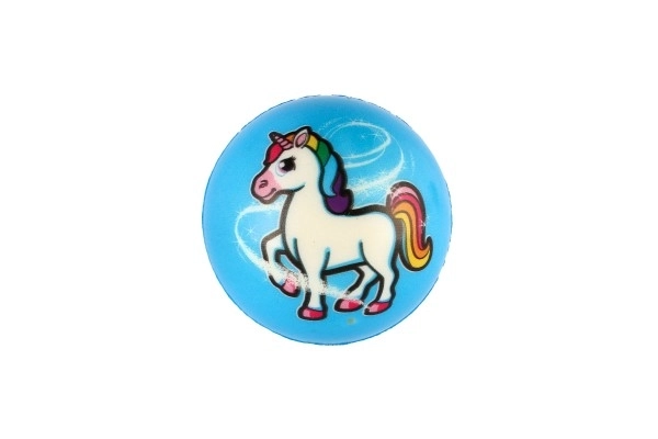 Unicorn bold skum 8cm mix farver i pose 24 stk i æske