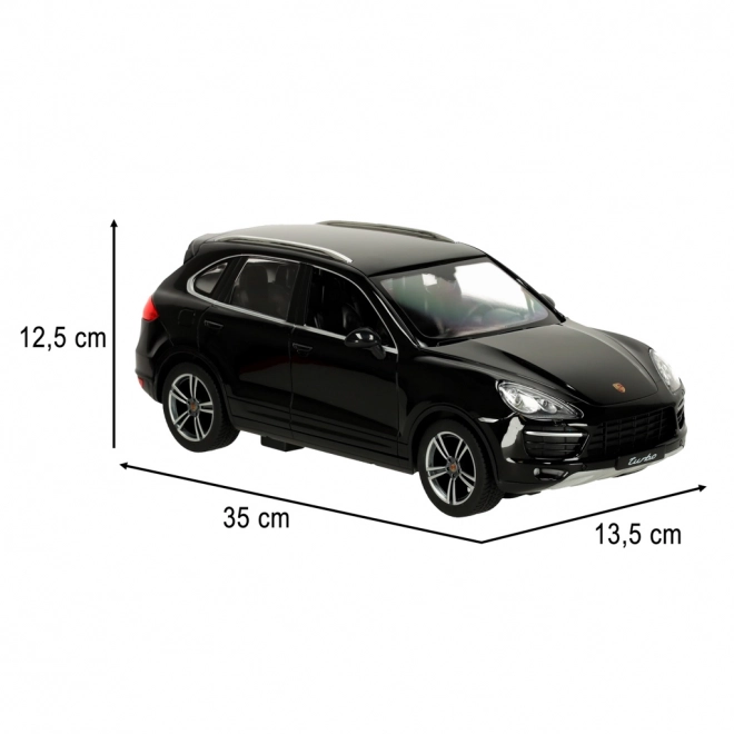 Rastar 42900 Porsche Cayenne Turbo 1:14 bil med fjernbetjening sort