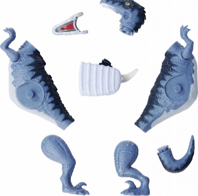 Lysende dinosaurfigur i æg
