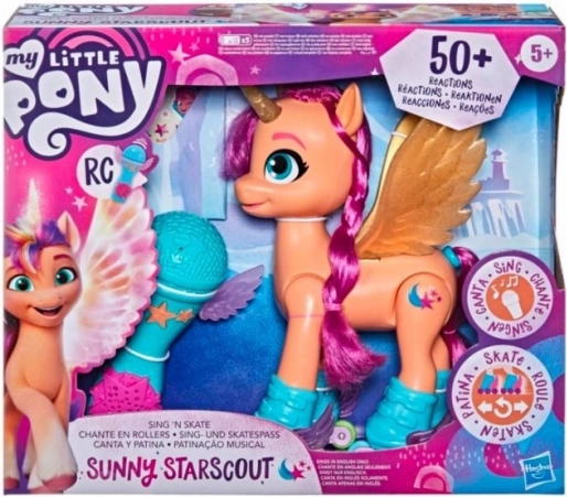 My Little Pony syngende Sunny Starscout på rulleskøjter