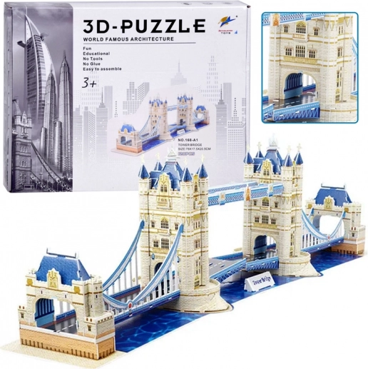 3D-puslespil Tower Bridge 120 brikker