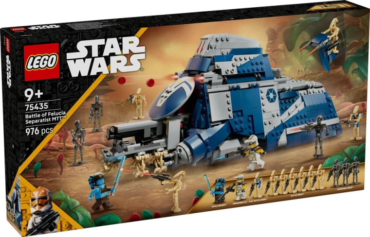 Lego Star Wars separatisters MTT‑transport – slaget om Felucia byggesæt