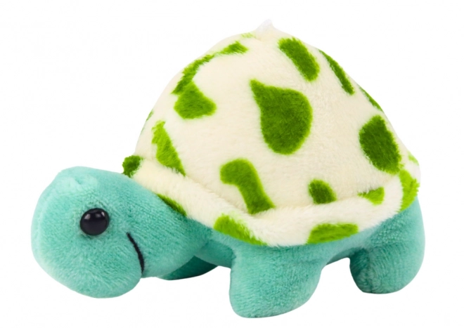 Plys Skildpadde 10 cm blå vedhæng