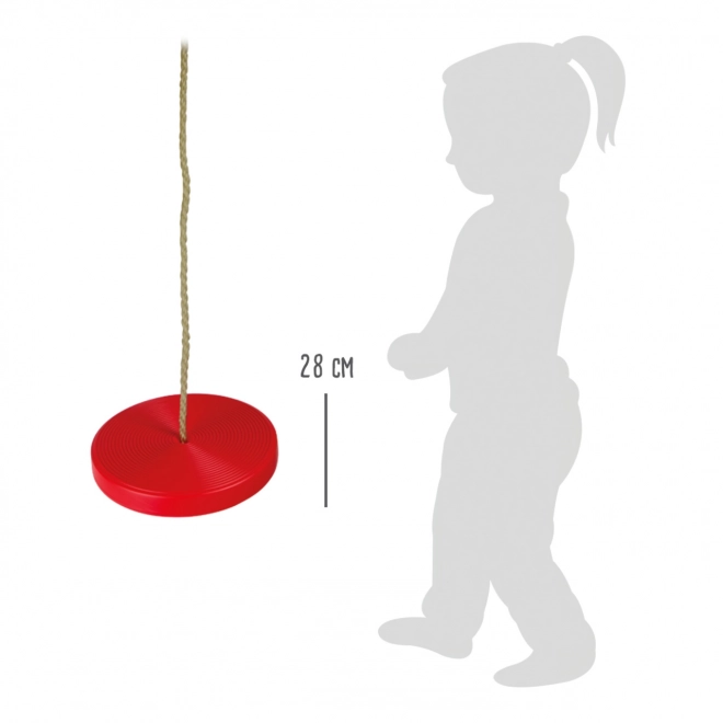 Small Foot Plastgynge swift rød