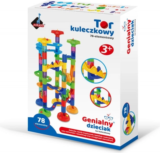 Sæt kuglebane – 78 dele