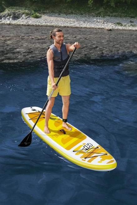 Oppustelig paddleboard Hydro-Force Gul 320 x 76 x 12 cm