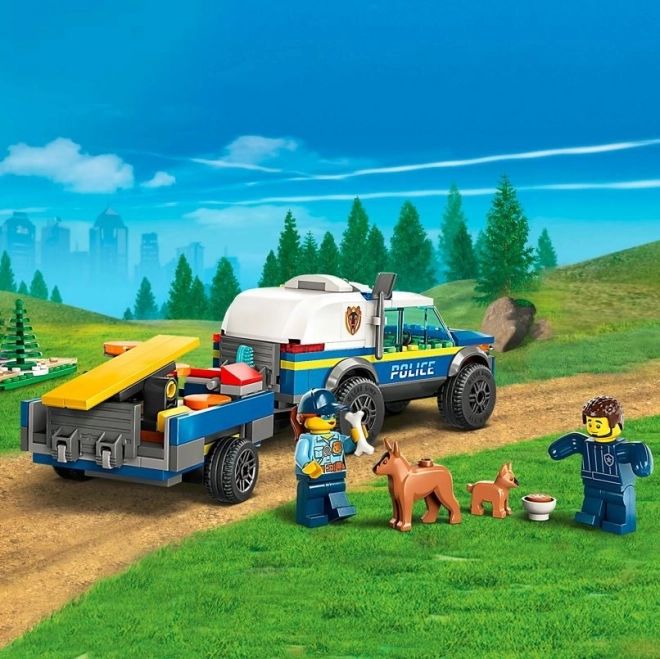 LEGO® City 60369 Mobil træningsbane for politihunde