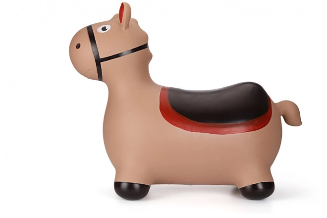 Hoppende kæledyr – brun pony