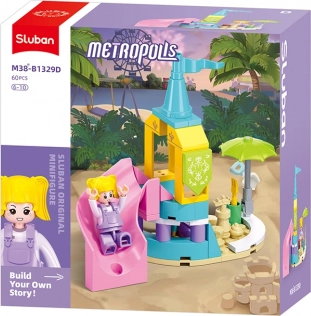 Sluban Metropolis Rutsjebane