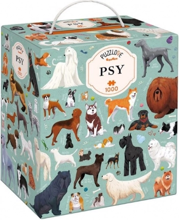 Puzzle Puzzlove hunde – 1000 brikker