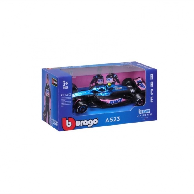 Bburago 1:43 RACE Formel F1 - BWT Alpine F1 Team A523 (2023) #10 (Pierre Gasly)