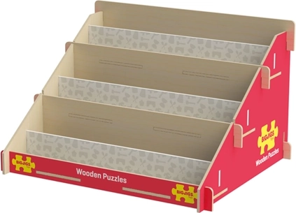 Stor træstander til puslespil BIGJIGS TOYS