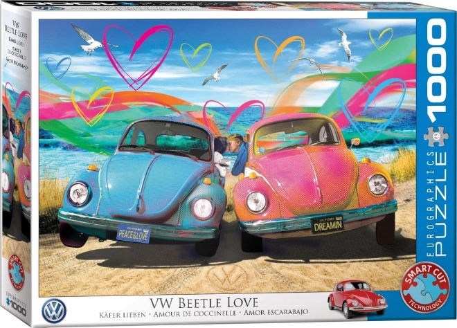 Eurographics Puzzle Beetle kærlighed 1000 stykker