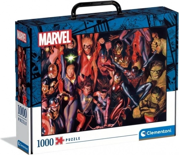 Puslespil i kuffert Avengers 1000 brikker