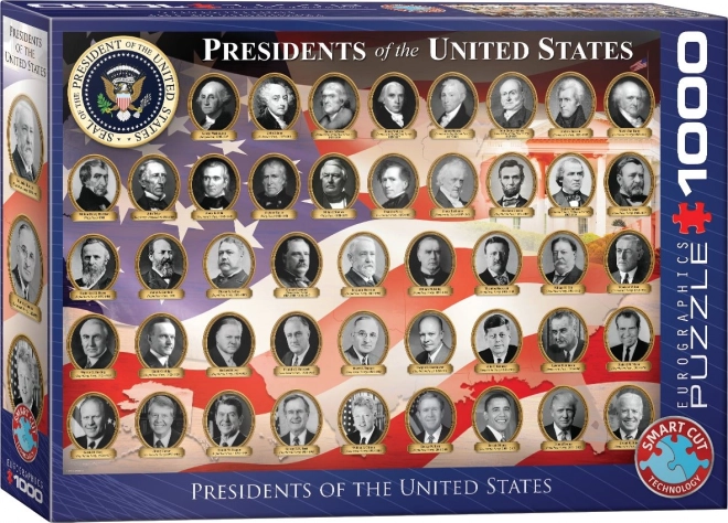Præsidenter i USA Puzzle 1000 brikker