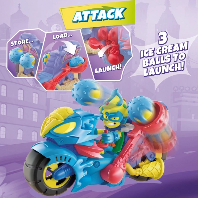 Superthings med turbo motorcykel turbo is