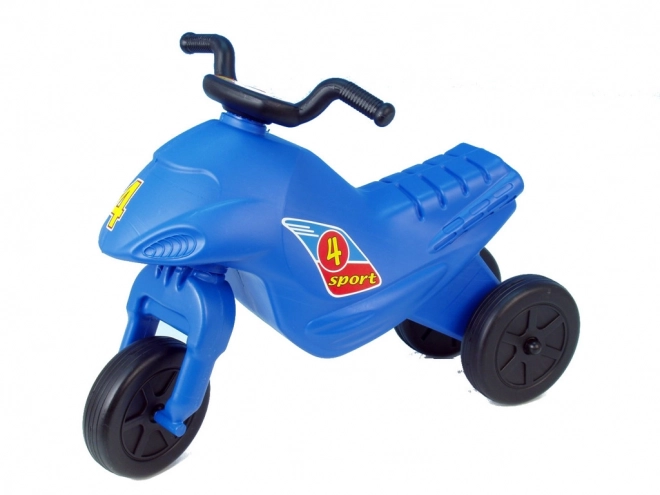 Løbecykel Superbike 4 mini plast sædehøjde 26cm bæreevne op til 25kg ass. fra 18 måneder