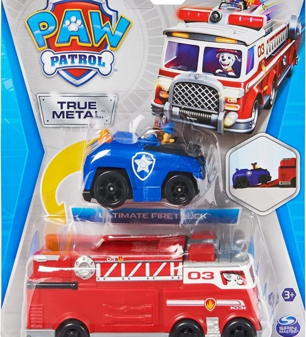 PAW Patrol køretøjssæt - Brandbil og Chase