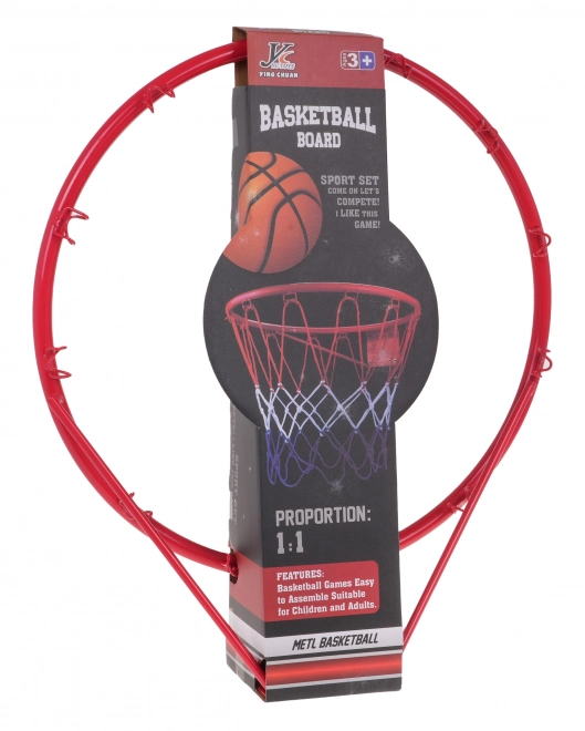 Metalbasketbold 1:1 + tilbehør
