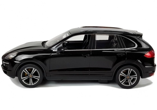 Rastar R/C Porsche Cayenne Turbo Rastar 1:14 sort med fjernbetjening