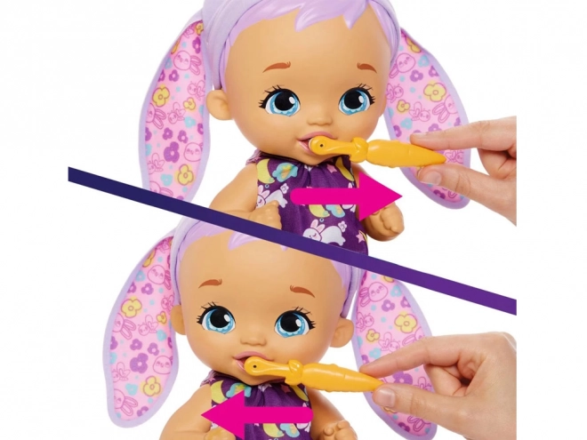 Dukke Min Have Baby Kanin Tandbørstning