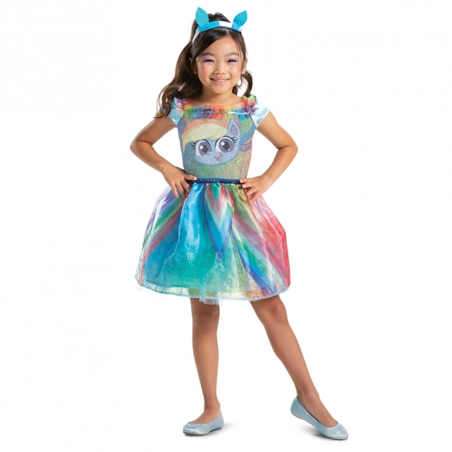 Kostume Rainbow Dash My Little Pony 7-8 år