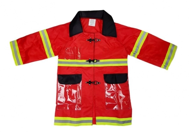 Autentisk brandmandsjakke