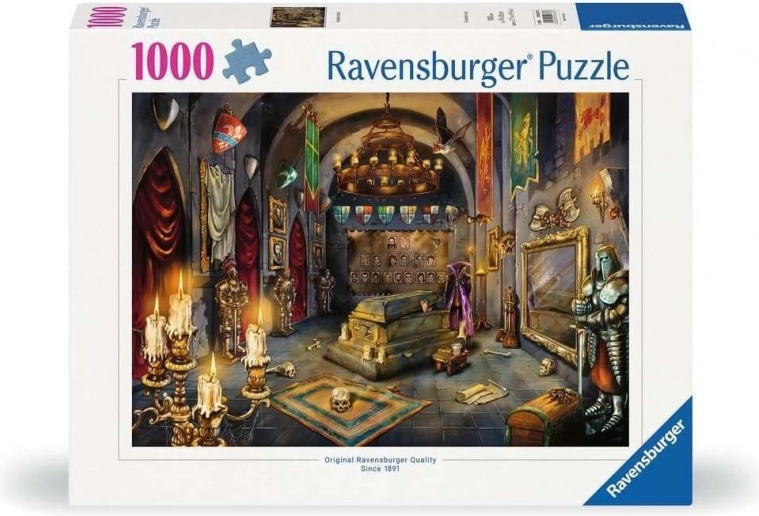 1000 brikker med mystisk motiv