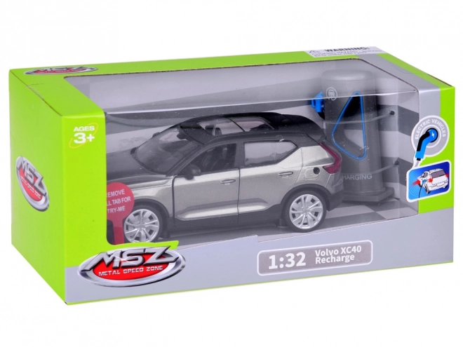 Metal modelbil elektrisk crossover Volvo XC40