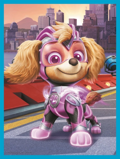 Puslespil MAXI tosidet 2x10 brikker Heltemodige hunde Paw Patrol i æske 40x27x6cm 24m+
