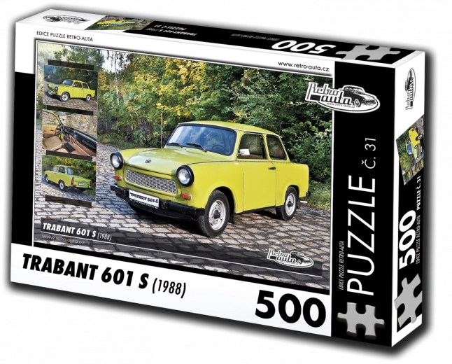 Puslespil RETRO-AUTA Trabant 601 S 500 brikker