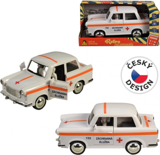 Retro ambulance med flywheel