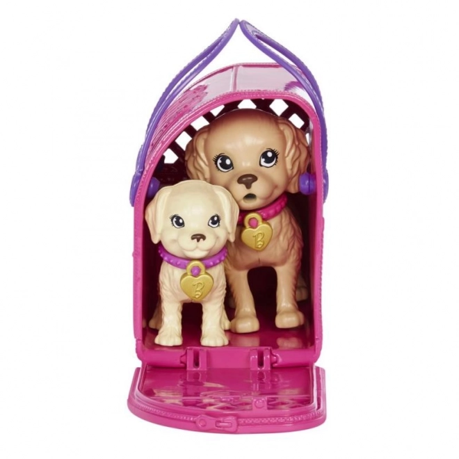 Barbie Dukke med hundehvalpe HKD86