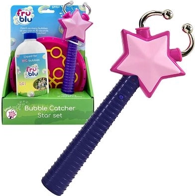 Fru Blu boblefanger Stjerne + opløsning 0,4 l