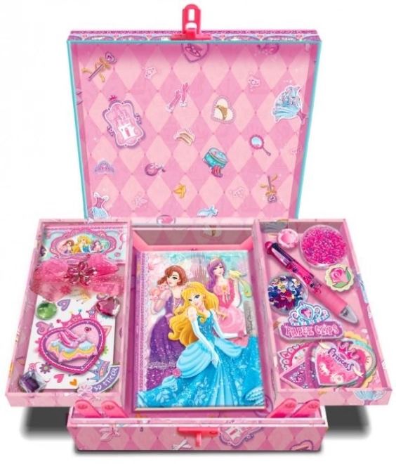 Pecoware kasse med hylder - Prinsesse